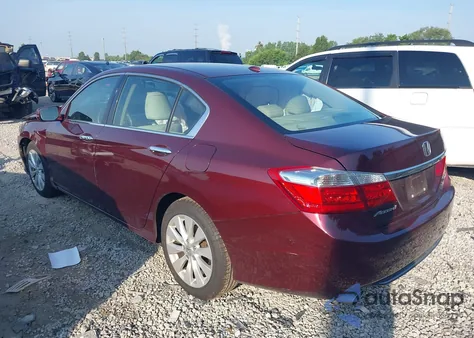 2013 Honda Accord Ex-L V-6 z USA, uszkodzony, nr VIN 1HGCR3F80DA034975